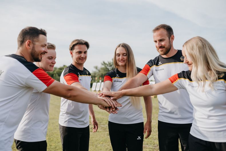 Foto: Lisa Haensch / Das WM-Recurveteam kommt am 17. Juli zum Vorbereitungslehrgang auf das Maifeld.