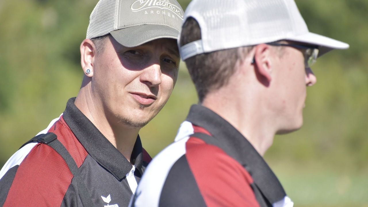 Foto: Peter Lange / Bei der WM Seite an Seite im Deutschlandtrikot, bei der DM Konkurrenten: Attila Szres und Sascha Pflug.