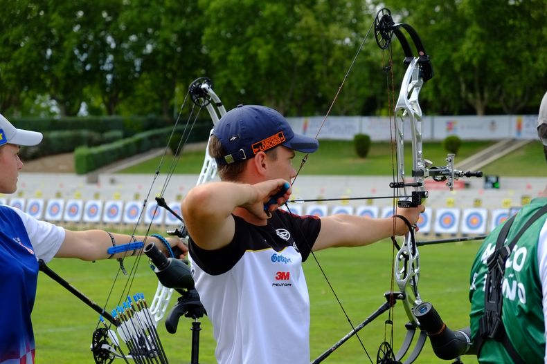 Foto: DSB / Paolo Kunsch schoss sich bei seiner ersten WM auf den hervorragenden 6. Platz.