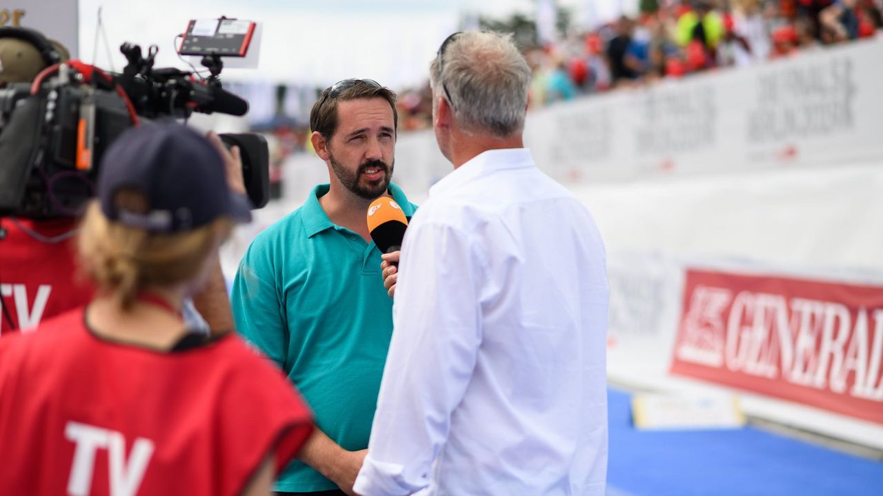 Foto: Eckhard Frerichs / 2019 stand Marcus Laube bei Die Finals als Sieger der Compound-Herren im Fokus.