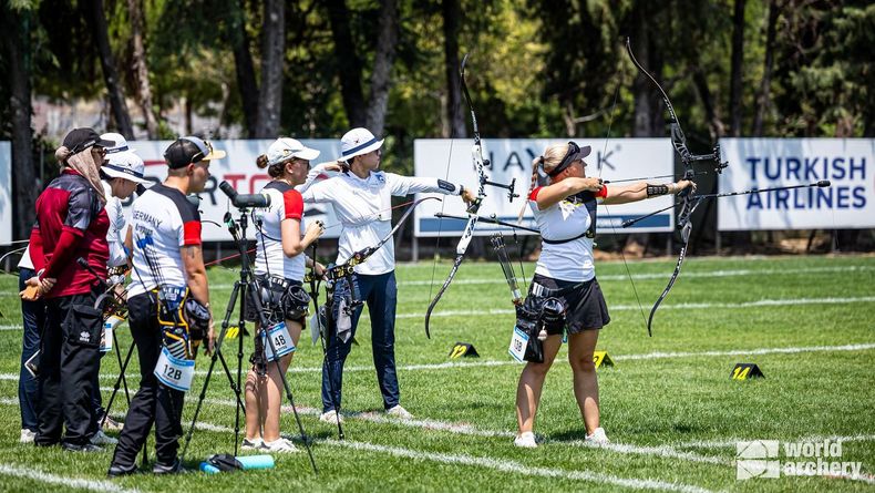 Foto: World Archery / Starkes Turnier ohne Foto: World Archery / Starkes Turnier ohne