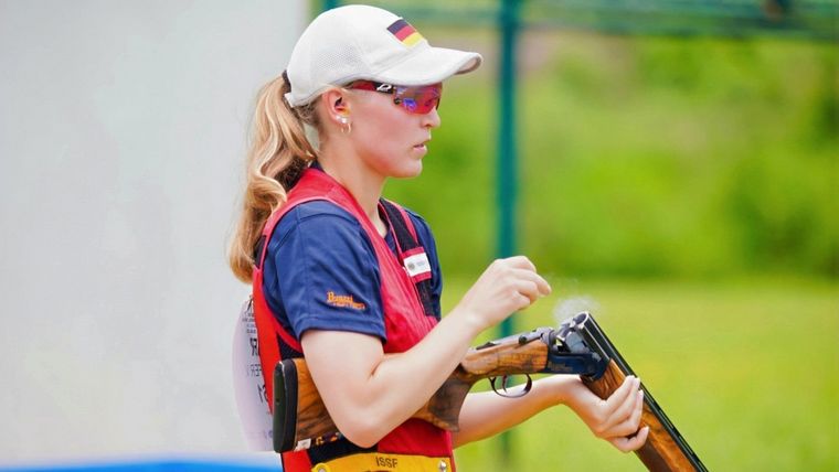 Foto: Hangzhou / Trotzte der Hitze und Luftfeuchtigkeit und schoss starke 118 Scheiben: Valentina Umhöfer.