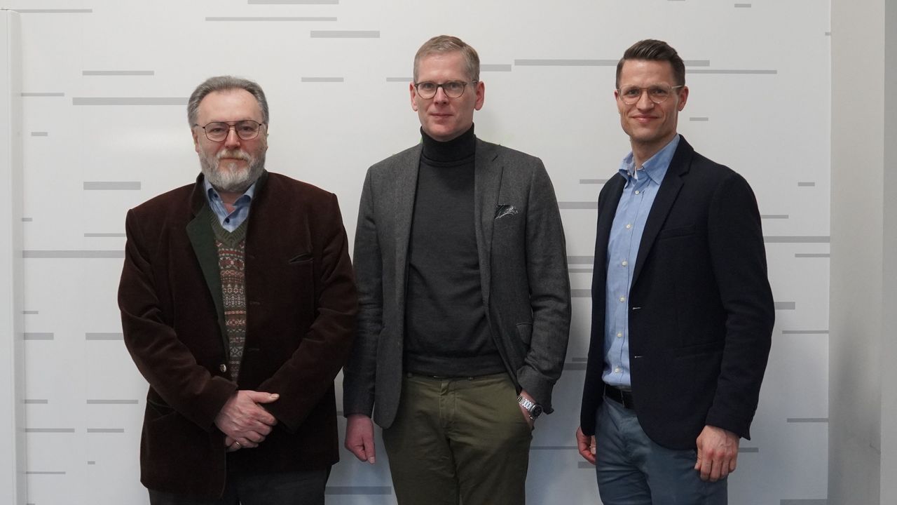 Foto: DSB / Walter Wolpert und Andreas Friedrich empfingen Jan-Bernd Kappelhoff in der DSB-Bundesgeschäftsstelle.