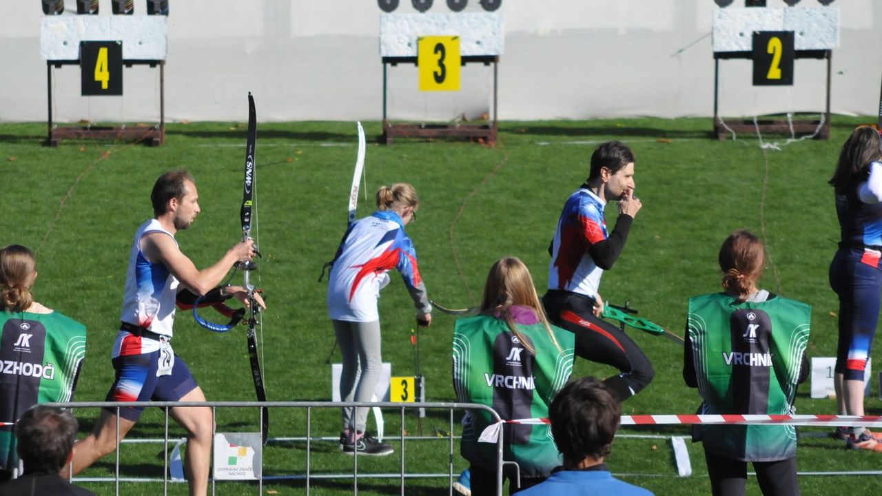 Foto: World Archery Europe / Laufen und Schießen! Wie beim Sommerbiathlon oder Target Sprint sind das die zwei Disziplinen beim Bogenlauf.