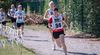 Foto: Britta Kußmaul / Ein bekanntes Bild: Kerstin Schmidt ganz vorne, verfolgt von Alena Weinmann - so ging das Massenstartrennen über 5 Kilometer bei den Frauen aus.