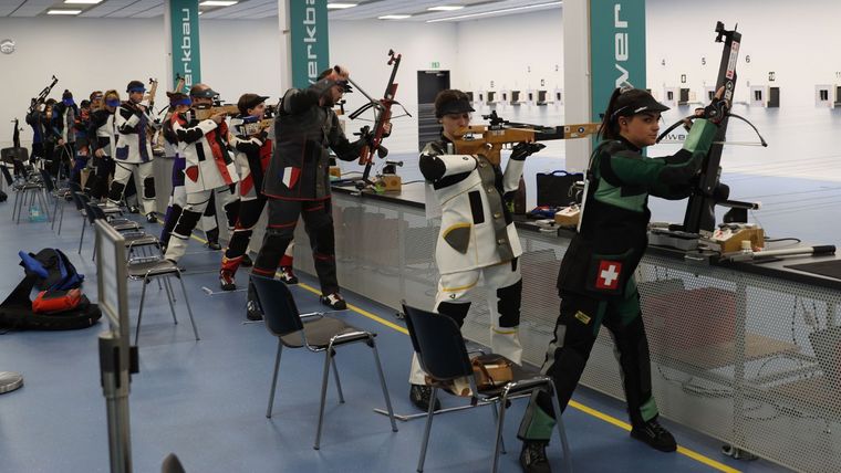 Foto: BSSB / Im vergangenen Jahr fand das Weltcup-Finale der besten 10m-Armbrustschützen in München statt, 2023 startet die Weltcup-Saison auf der Olympia-Schießanlage.
