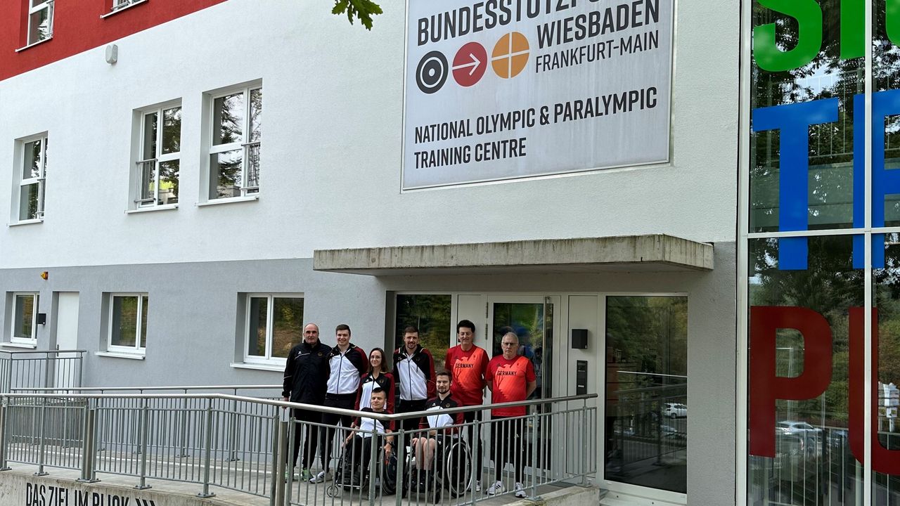 Foto: DSB / Das Para-Team, das am Wochenende in Wiesbaden war und erfolgreich an der WM-Qualifikation teilnahm.