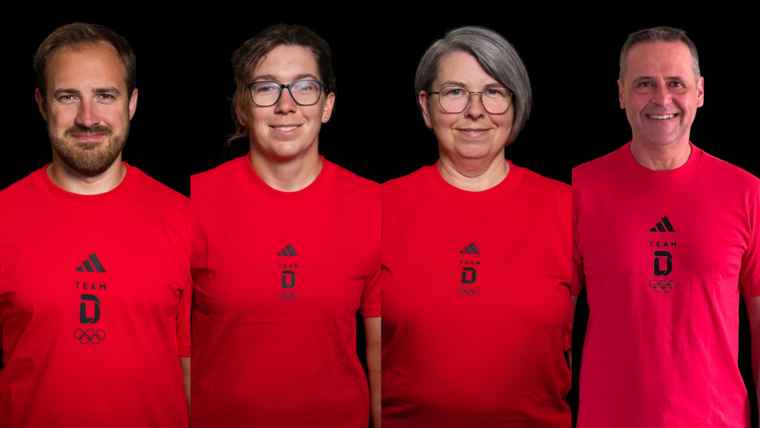 Fotos: Team D / Vier gewinnt?! Florian Unruh, Elisa Tartler, Christine Schäfer und Michael Meyer wollen bei den World Games in Chengdu um die Medaillen kämpfen.