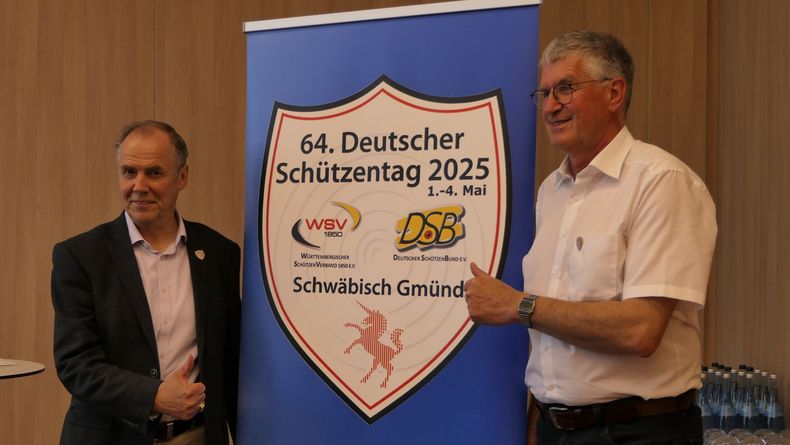 Foto: DSB / Gehen zuversichtlich in die Tage von Schwäbisch Gmünd: Hans-Heinrich von Schönfels und Reinhard Mangold.