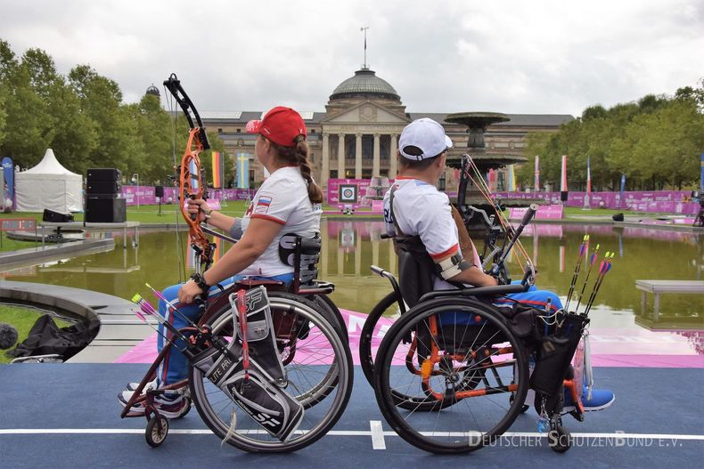 Foto: Eckhard Frerichs / Perfekte Kulisse für die Premiere des Para Europacup Finals: Das Bowling Green in Wiesbaden.