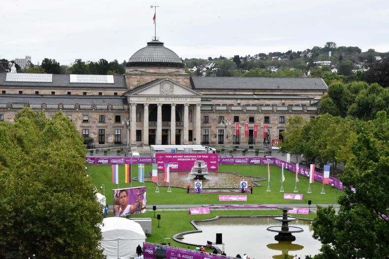 Foto: Eckhard Frerichs / Traumkulisse Bowling Green in Wiesbaden.