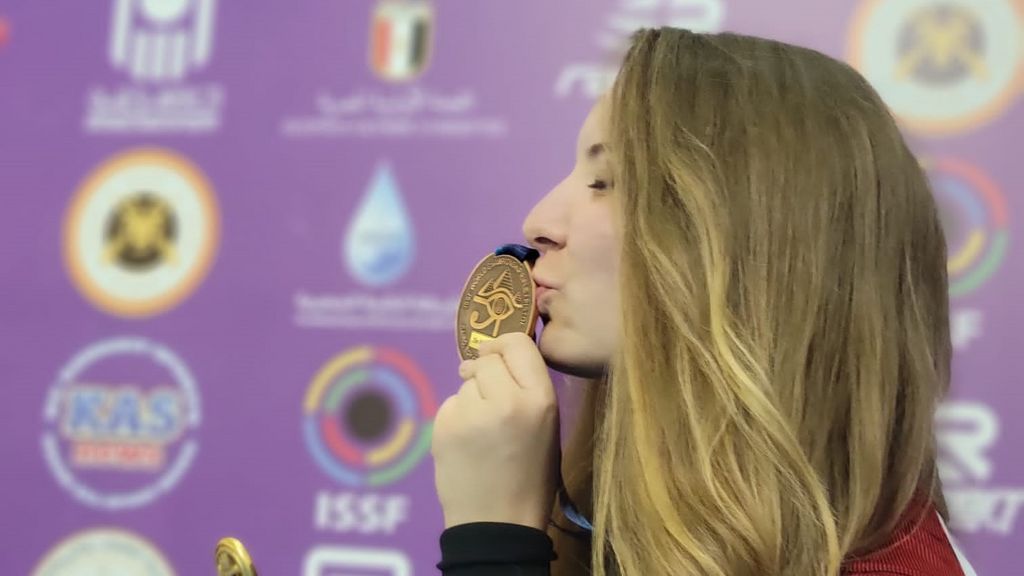 Schießsport-WM Kairo: Zweimal Bronze durch Vennekamp und Junioren-Mixed