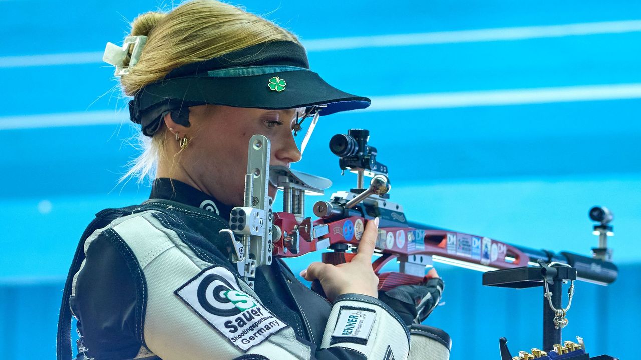 Foto: ISSF / Volle Konzentration! Europameisterin Nele Stark zeigt, dass unter Druck Höchstleistungen möglich sind.