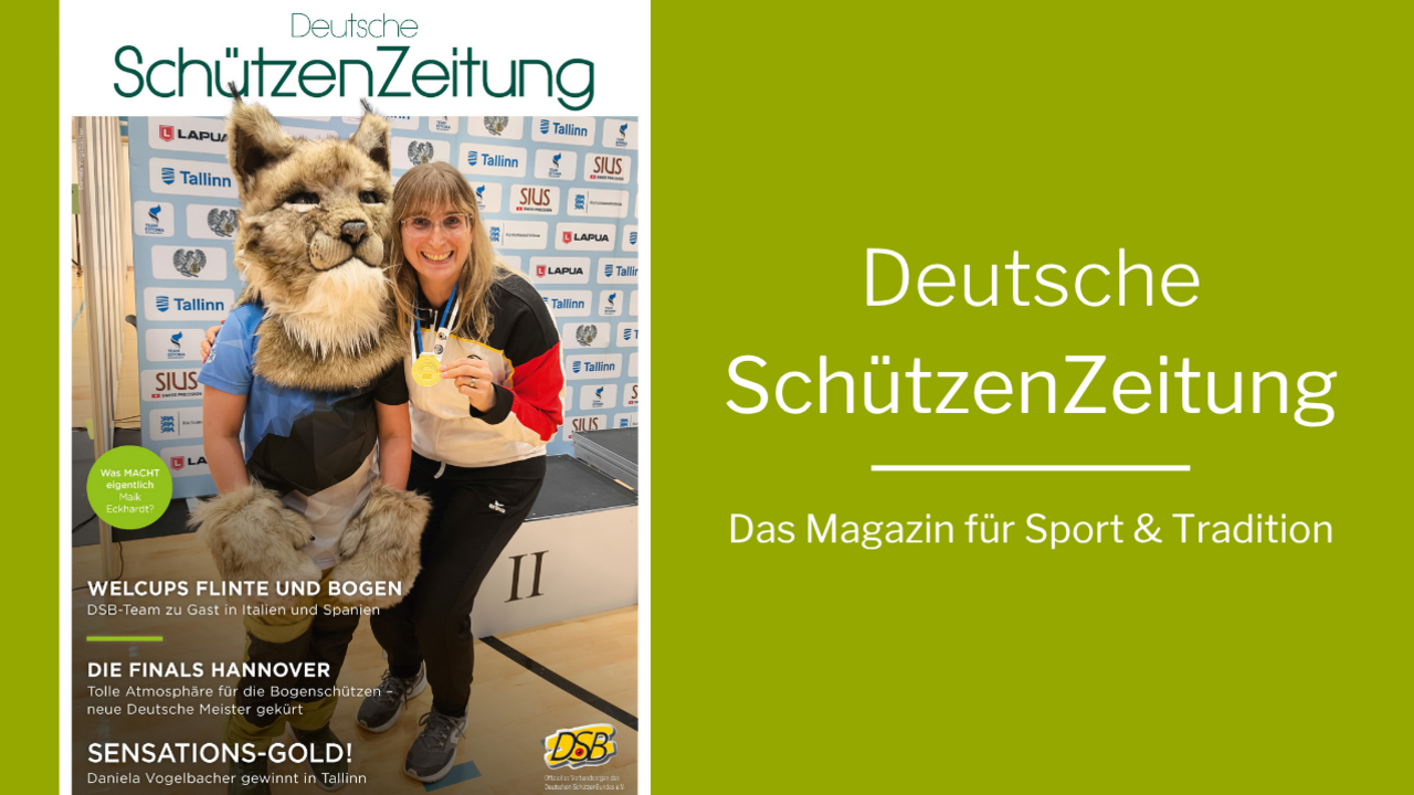 Deutsche SchützenZeitung: Die August-Ausgabe ist da!