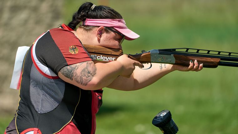 Foto: ISSF / Kathrin Murche lieferte in Lonato ab und wurde unter 106 Teilnehmerinnen starke Fünfte.