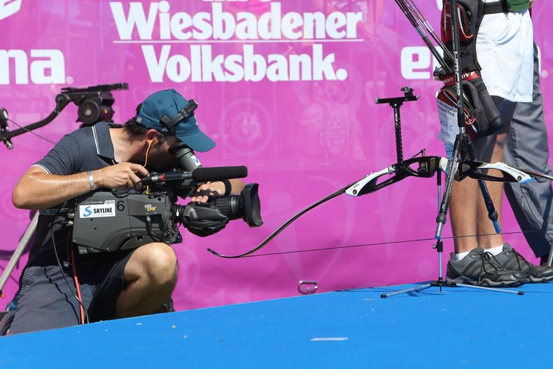 Foto: Frank Heinen / Ganz dicht dran: Dank TV- und Livestream-Übertragungen können alle bei der DM dabei sein. Foto: Frank Heinen / Ganz dicht dran: Dank TV- und Livestream-Übertragungen können alle bei der DM dabei sein.
