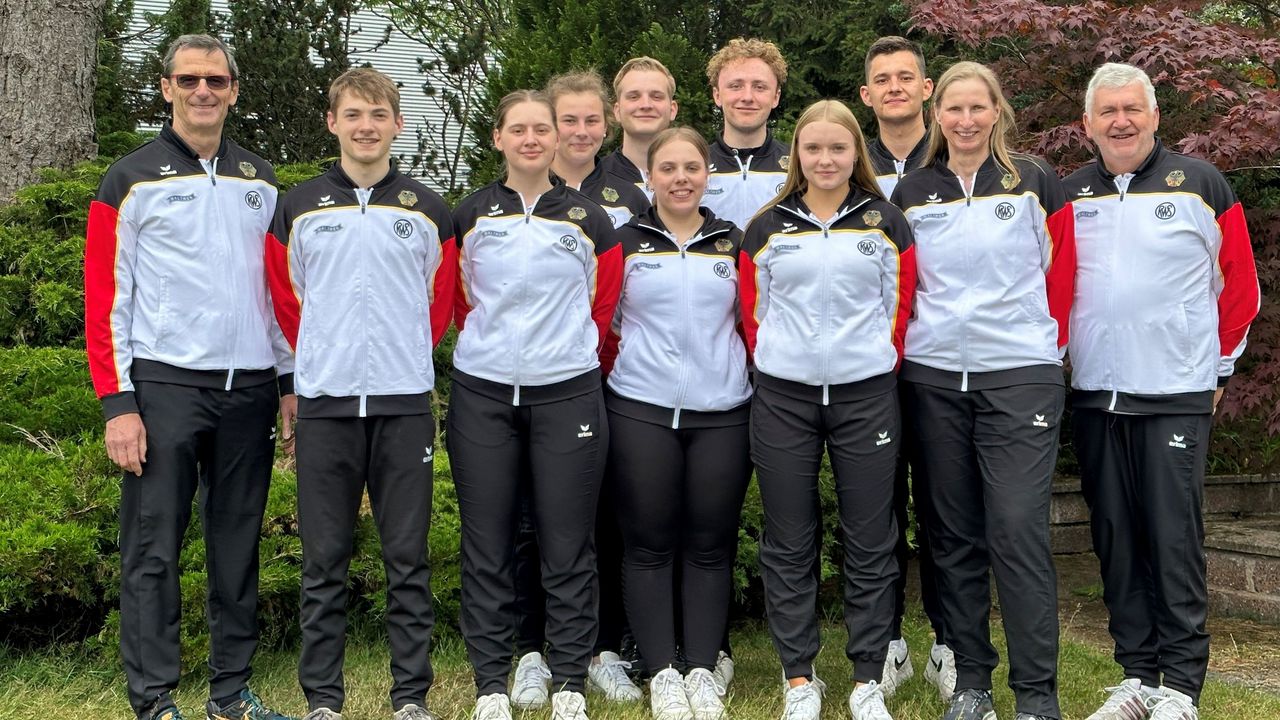 Foto: DSB / So sieht das Gewehrteam für die Junioren-WM in Changwon aus.