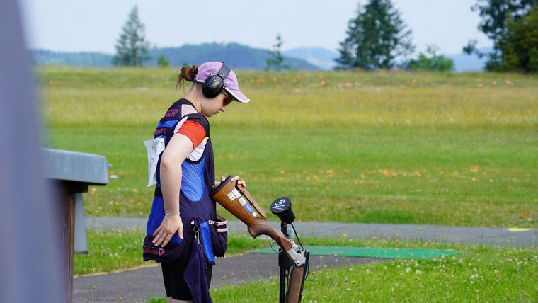 Foto: DSB / Karla Riehmann qualifizierte sich erstmals für ein Finale bei einem Junioren-Weltcup.