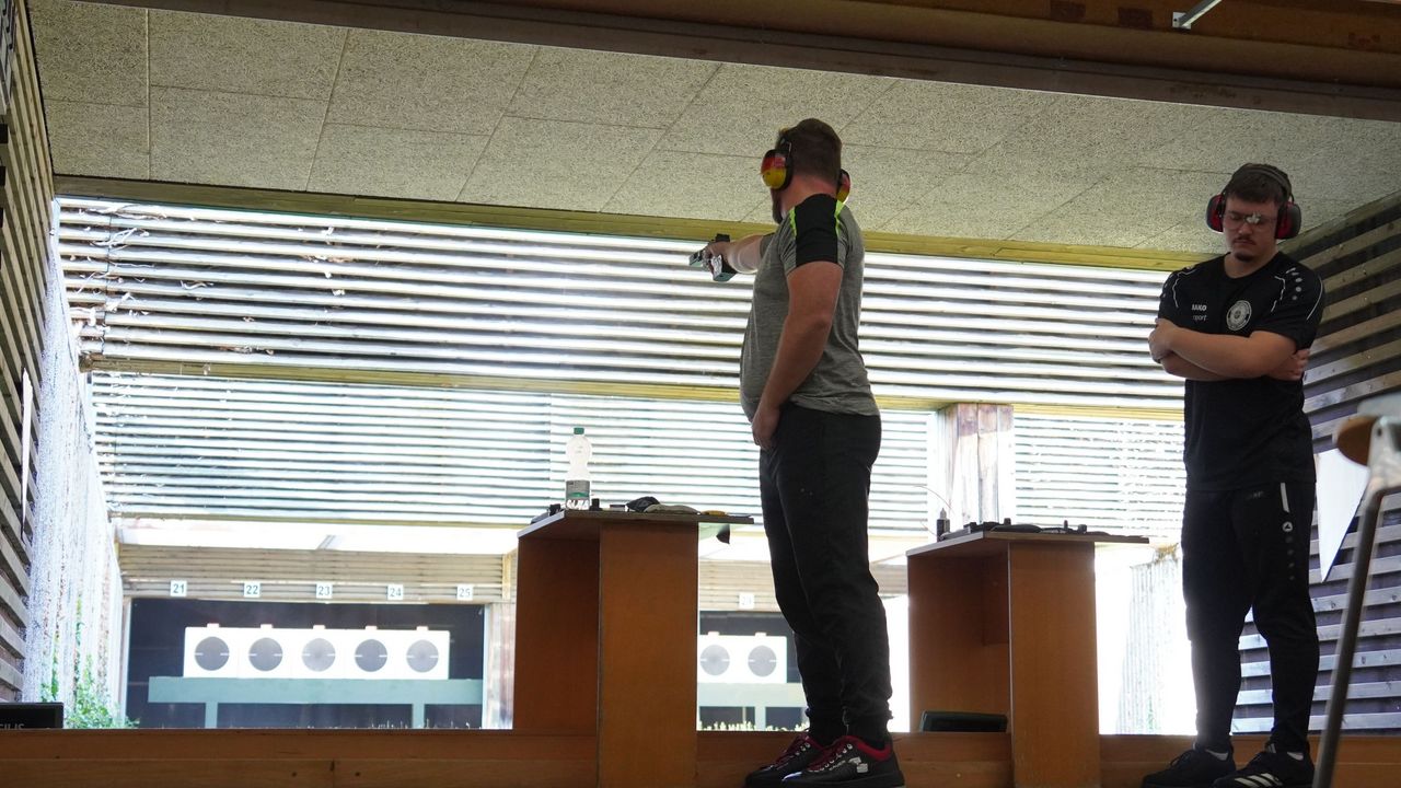 Foto: DSB / Bei der DM 2026 wird das Finale der Schnellfeuerpistole erstmals in der Finalhalle ausgetragen.