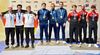 Foto: FFTir / Die deutschen Männer Schmied, Klöckers und Eiglsperger gewinnen Silber im Team.