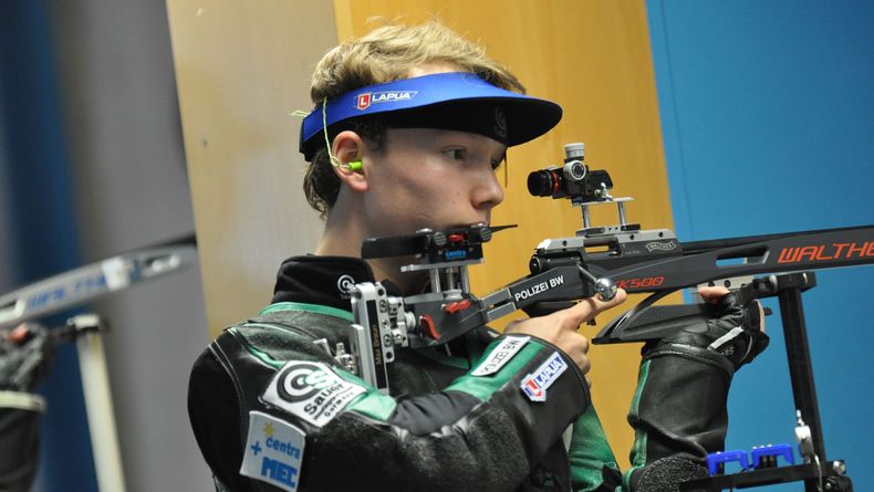 Foto: Harald Strier / Max Braun gewinnt zum dritten Mal in Folge mit dem Freien Gewehr.