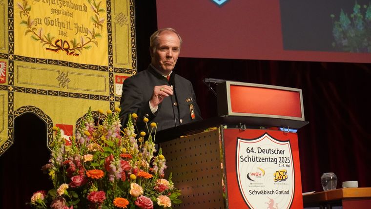 Foto: DSB / Geht in seine dritte Amtszeit als DSB-Präsident: Hans-Heinrich von Schönfels.