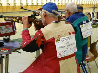 Besonderer Service bei DM Luftgewehr Auflage
