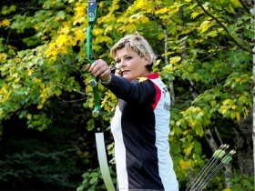 Kristina Heigenhauser ist Vizeweltmeisterin im 3D-Bogenschießen