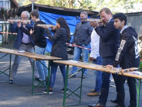 Pilotprojekt durch die Sportschützen Hengsbach & Almer e.V.