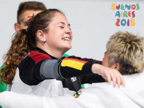 Youth Olympic Games in Buenos Aires: Gold für Pistolenschützin Vanessa Seeger im International Mixed Team Wettbewerb