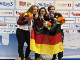 Druckluft-EM: Gold für die Pistolen-Frauen